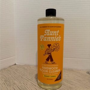 Aunt Fannie's Hardwood Floor Cleaner - Bright Lemon 32oz new